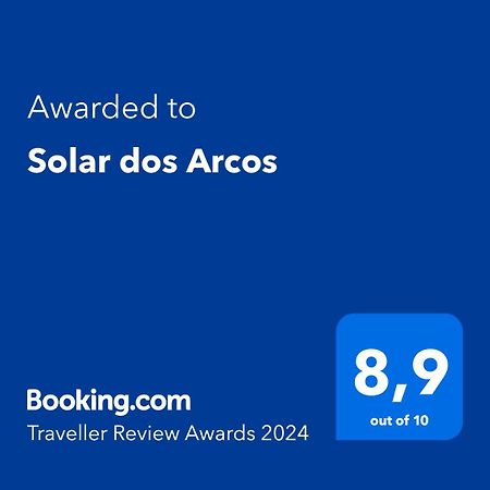 Вилла Solar Dos Arcos Прайя-ду-Форте Экстерьер фото